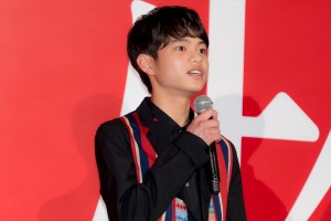 黒川想矢、映画『怪物』完成披露試写会に登場