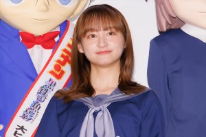 日向坂46・影山優佳、「ひなこい」コラボ開催記念『名探偵コナン 黒鉄の魚影』プレミアムトークイベントに登場