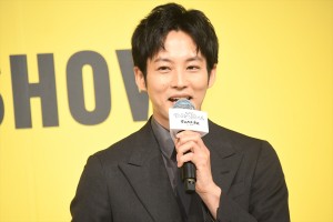 松坂桃李、『しん次元！クレヨンしんちゃんTHE MOVIE 超能力大決戦 ～とべとべ手巻き寿司～』完成報告会見に登場
