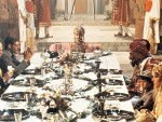 映画『インディ・ジョーンズ／魔宮の伝説』（1984）中央が若きマハラジャ、ザリム・シン