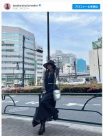田中れいな、黒基調のお姉さんコーデ披露も「避暑地におりそうって言われた」