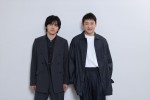 音楽劇『浅草キッド』より（上段左から）主演の林遣都、共演の山本耕史