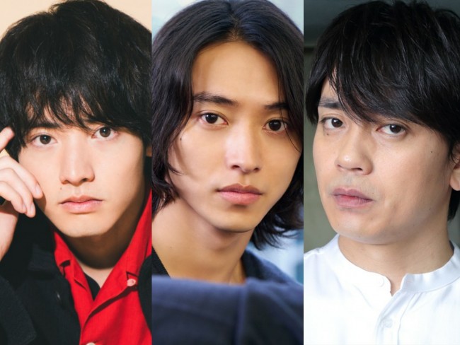 (左から)赤楚衛二、山崎賢人、青柳翔