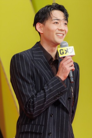 竜星涼、映画『Gメン』完成披露舞台挨拶に登場