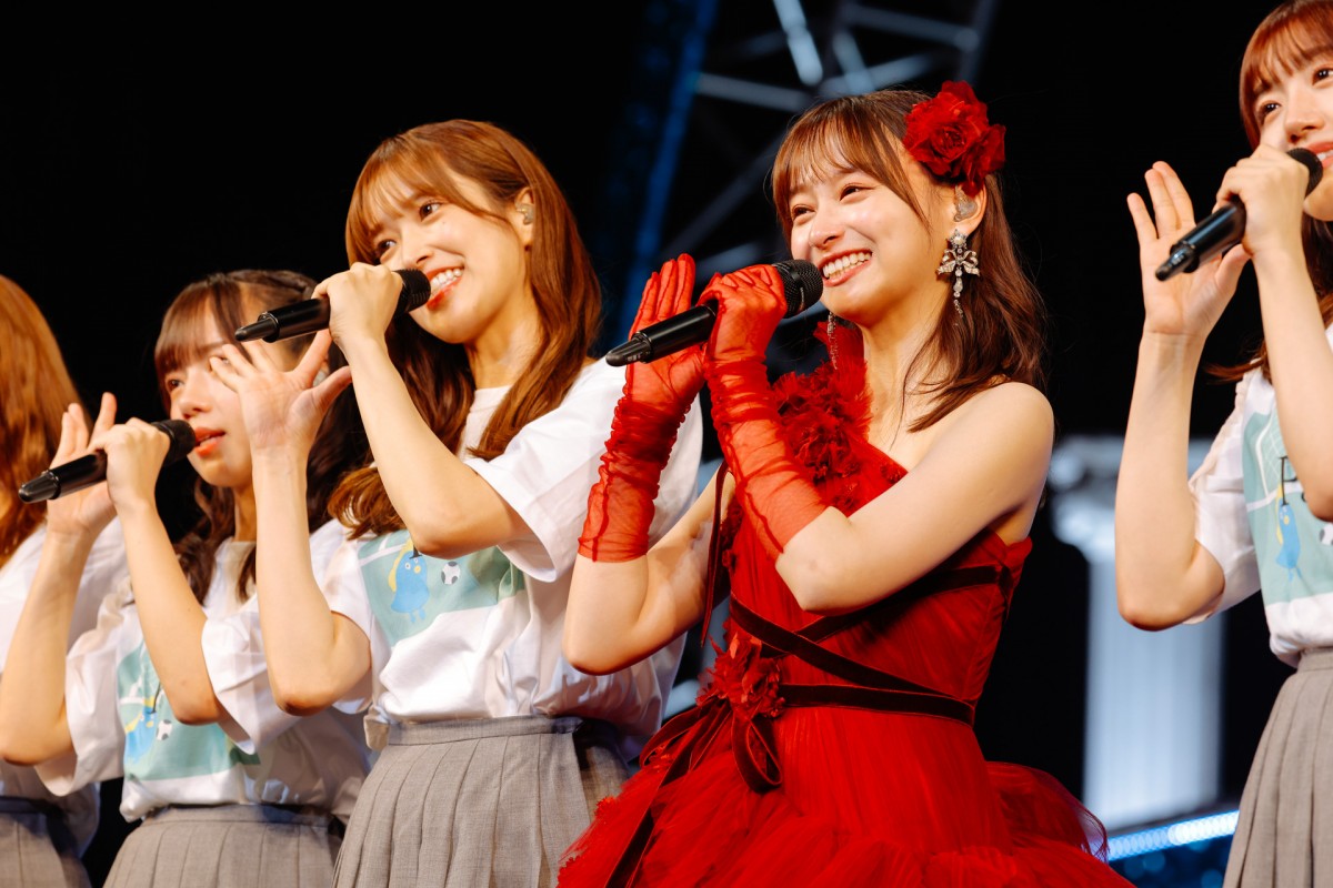 日向坂46・影山優佳、卒業セレモニーで涙　7年間の活動での葛藤も