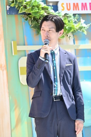 ハライチ・岩井勇気、『FIVB パリ五輪予選／ワールドカップバレー2023』開幕50日前イベントに登場