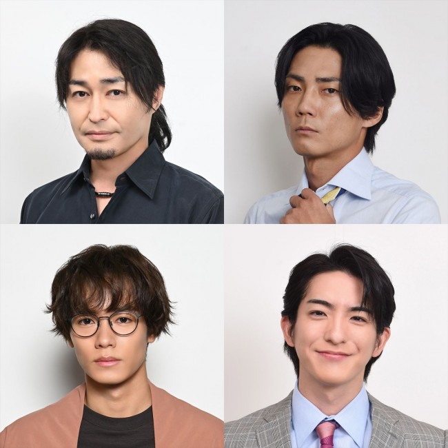 ドラマ『セクシー田中さん』に出演する（上段左から）安田顕、毎熊克哉、（下段左から）THE RAMPAGE・川村壱馬、前田公輝