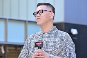 シソンヌ・長谷川忍、映画『禁じられた遊び』大ヒット祈願イベントに登場