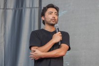 映画『唄う六人の女』南丹市プレミア先行上映会トークセッションの様子