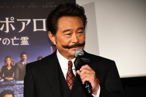 船越英一郎、映画『名探偵ポアロ：ベネチアの亡霊』公開＆アガサ・クリスティ生誕前夜・特別先行上映会に登場