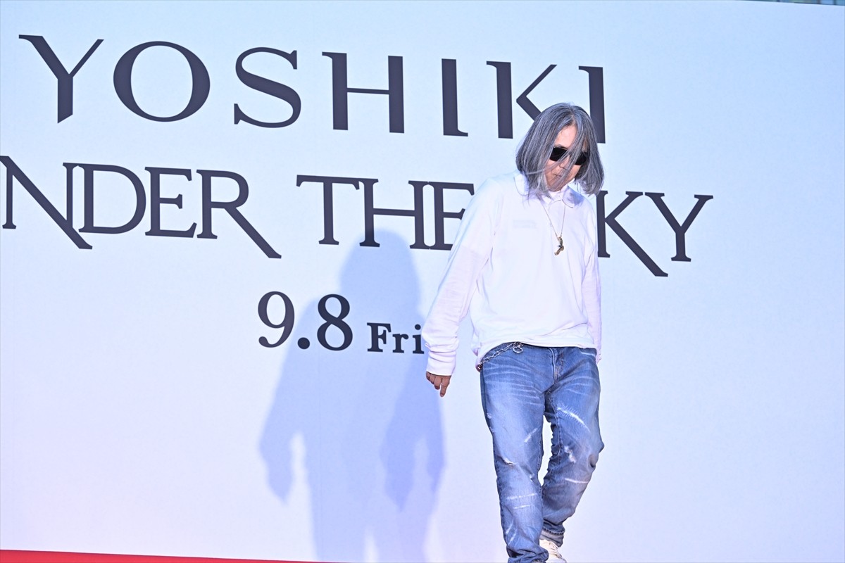 YOSHIKI、ハリウッドに名を刻む初の日本人に　HYDEとともに六本木に登場