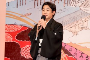 片岡愛之助、大河ドラマ『べらぼう～蔦重栄華乃夢噺～』出演者発表会見に登場
