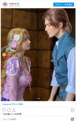 クオリティ高っ！　えなこによるラプンツェルコスプレ　※「えなこ」インスタグラム