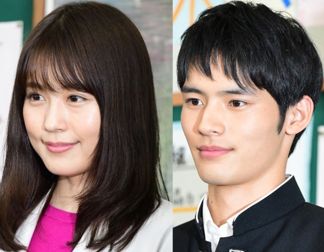 有村架純、水上恒司(当時の芸名は岡田健史)