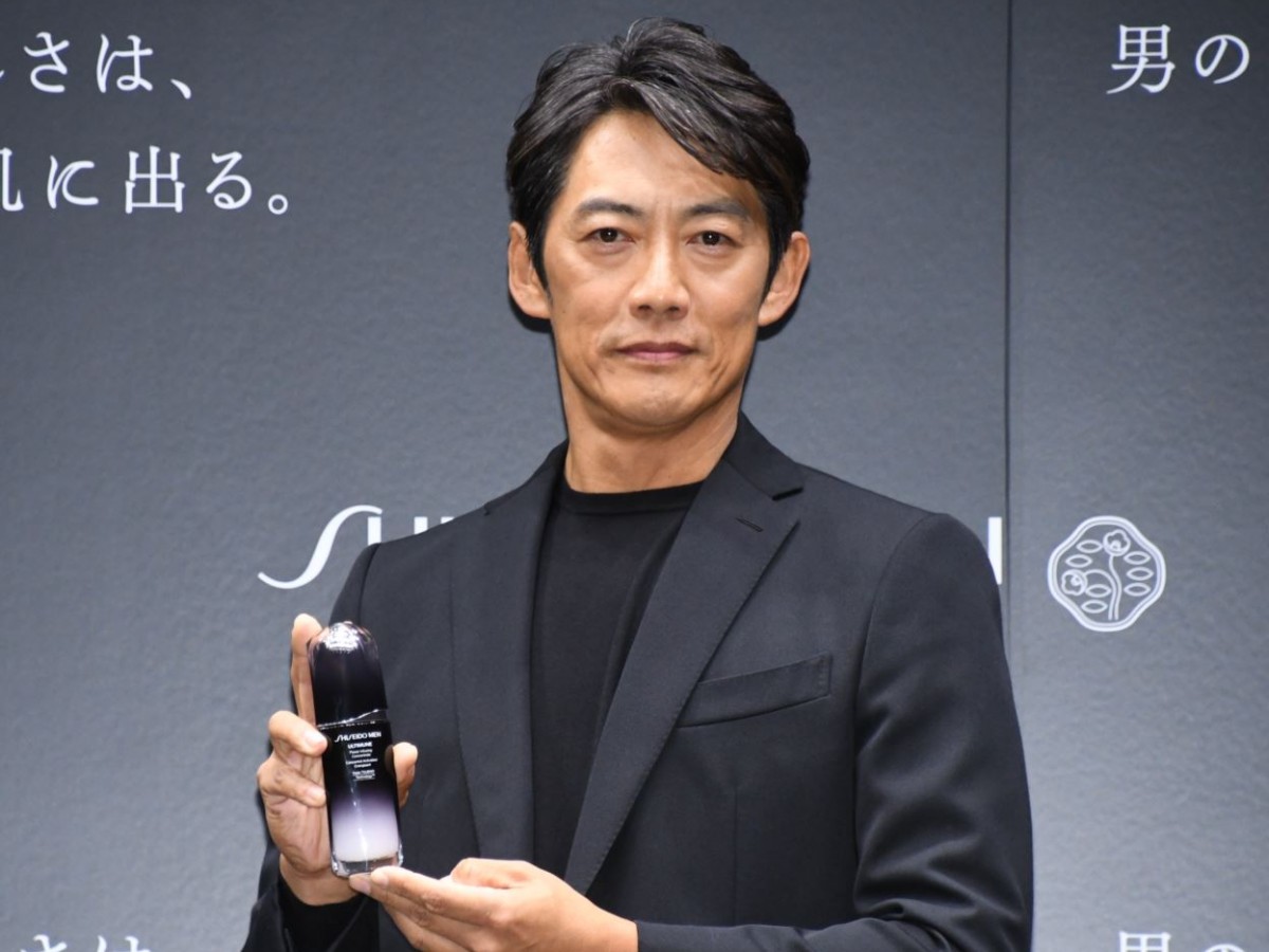 反町隆史、妻・松嶋菜々子とCM初共演！　「自然な2人を見せてと言われたが、それが1番難しい」