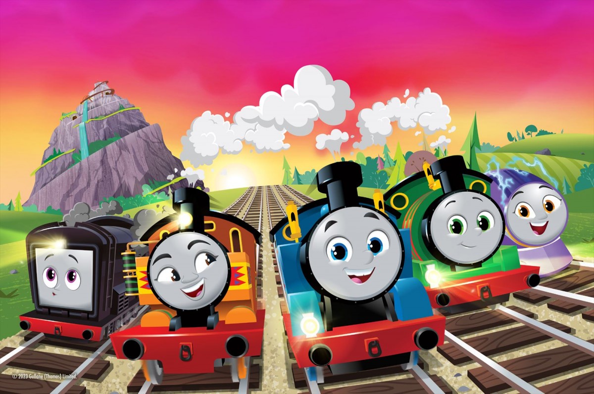 『きかんしゃトーマス』映画最新作、2024年春公開＆特報解禁　自閉症の特徴ある“ブルーノ”が映画初登場
