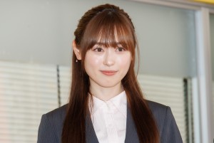 特集ドラマ『正直不動産スペシャル』・ドラマ『正直不動産2』取材会に出席した福原遥