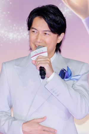 映画『ウィッシュ』ジャパンプレミアイベントに登場した福山雅治