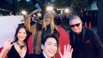 東京国際映画祭レッドカーペット上で亀梨和也が撮影した写真