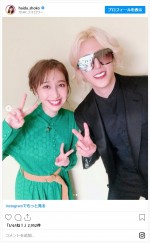 はいだしょうこ、憧れのROLANDと念願叶って2ショット　※「はいだしょうこ」インスタグラム