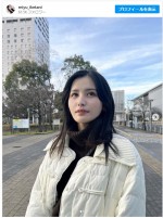 テレ東の池谷実悠アナ、“凡ミス”で遠い目　※「池谷実悠（テレビ東京）」インスタグラム