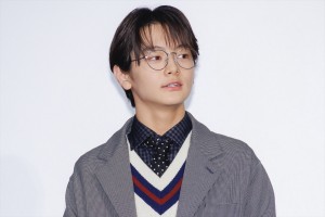 齋藤潤、映画『カラオケ行こ！』完成披露試写会に登場