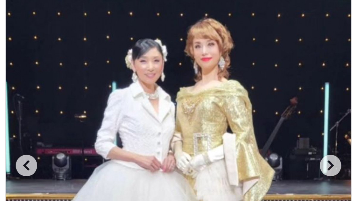 大地真央、宝塚OGとの夢の2ショットに反響「最高のお二人