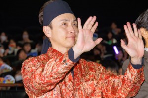 ドラマ『おっさんずラブ‐リターンズ‐』出演者舞台あいさつイベントに登壇した児嶋一哉