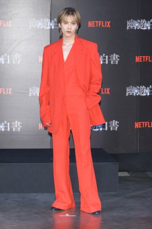 志尊淳、Netflixシリーズ『幽☆遊☆白書』決戦前夜祭・全世界最速上映イベントに登場