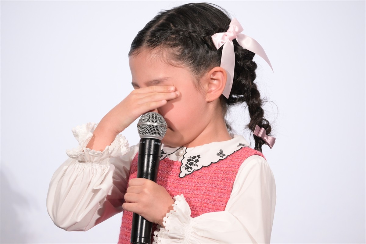 台本丸暗記で大役に挑んだ7歳・大野りりあな、憧れの黒柳徹子からの手紙に感涙