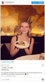 グウィネス・パルトローの娘アップル　※「デレク・ブラスバーグ」インスタグラム