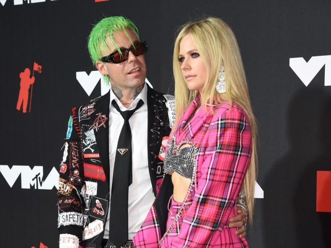 アヴリル・ラヴィーン、モッド・サン　MTV Video Music Awards （VMAs） 2021　NY September 12， 2021.