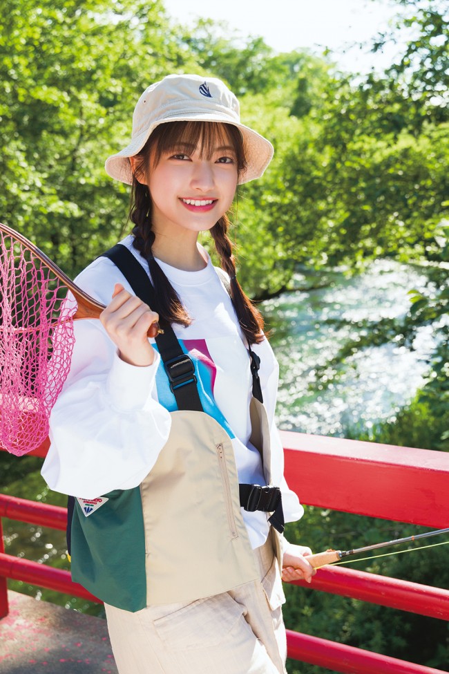 写真）櫻坂46・大園玲、水着カットを初公開 お気に入りの“鮮やかな青の