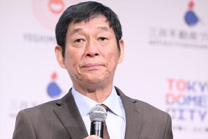 明石家さんま、「東京ドームシティ内 新劇場概要 発表会見」に登場