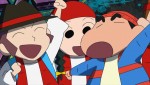 2月11日放送『クレヨンしんちゃん』「フリースタイルしんちゃん　カスカベのラッパー」場面写真