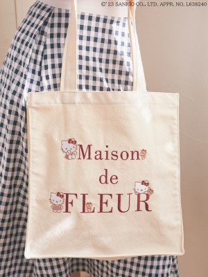 サンリオ×「Maison de FLEUR」がコラボ！　人気トートバッグがアップデートして登場へ