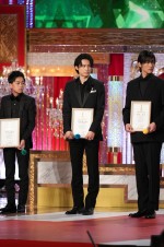 第46回日本アカデミー賞新人俳優賞を受賞した松村北斗
