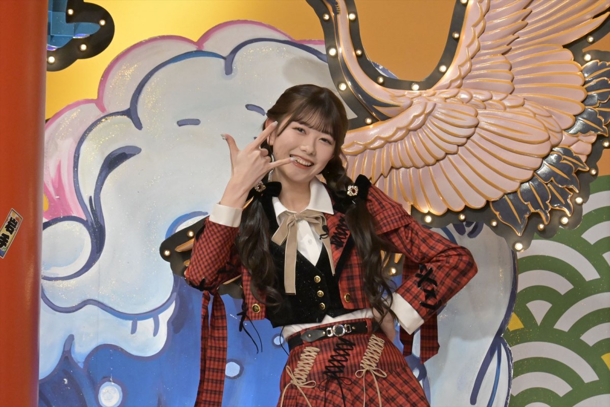 AKB48・千葉恵里、『ケンミンショー』初登場　静岡の絶品豚汁＆長野のパンのお供にスタジオ感動