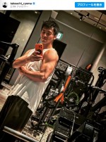【写真】竹内涼真、筋肉美を披露　「筋肉すごすぎ」「ムキムキ過ぎる」と驚きの声