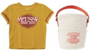 「カップヌードル」×「MOUSSY」がコラボ！　トレンド感満載のトップスなど計8型を展開