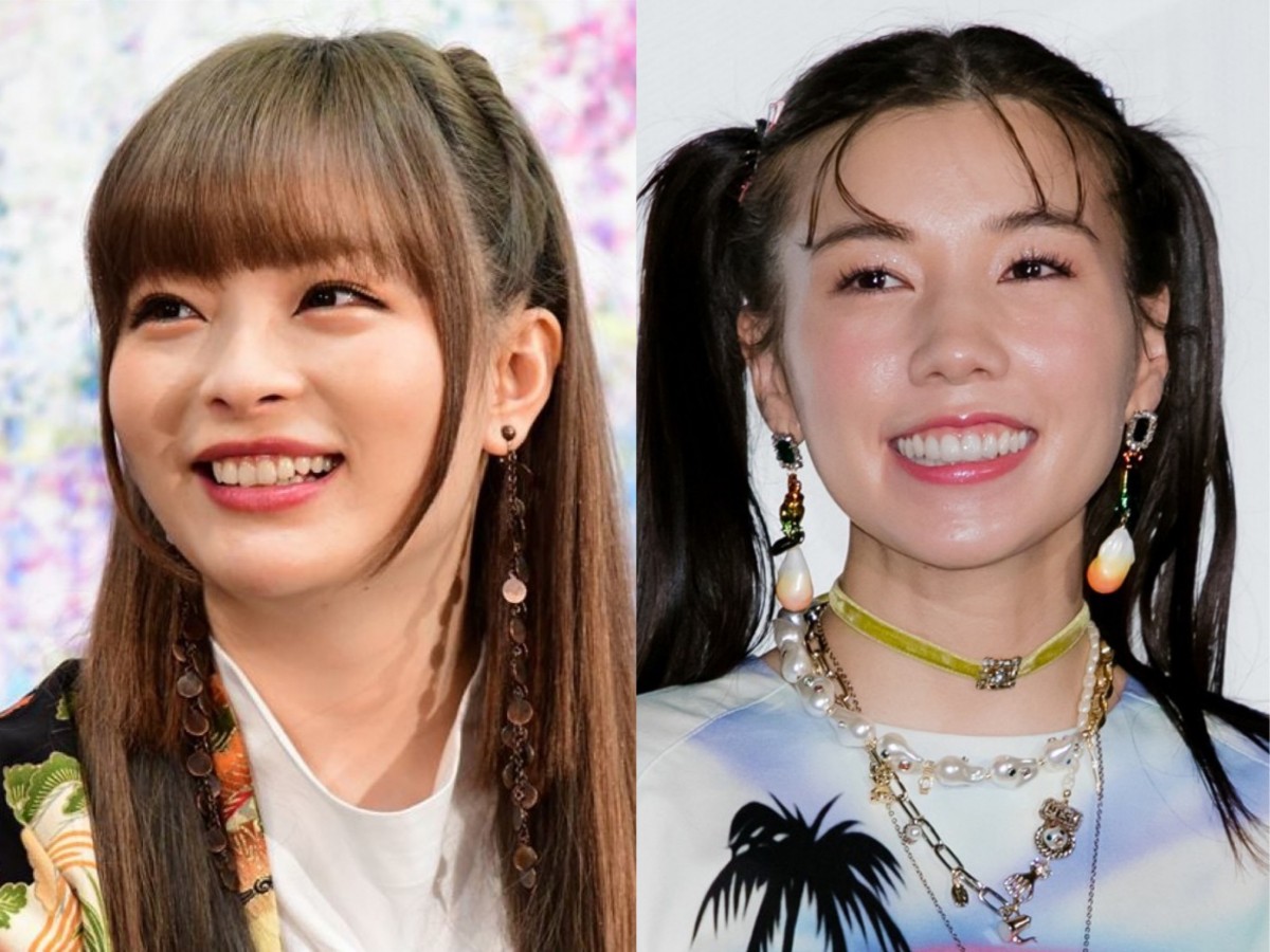(左から)きゃりーぱみゅぱみゅ、仲里依紗