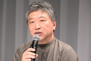 是枝裕和、映画『怪物』凱旋記者会見に登場