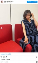 玉口もえ&太田光代、テレビ初共演で2ショット　※「山口もえ」インスタグラム