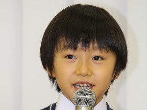 『悪党たちは千里を走る』記者発表会に登壇した大西利空