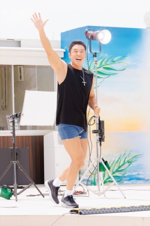 なかやまきんに君、映画『ワイルド・スピード／ファイヤーブースト』公開記念イベントに登場