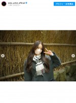 NiziU・アヤカ、京都嵐山を探訪　※「NiziU」公式インスタグラム