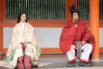 大河ドラマ『光る君へ』クランクインを迎えた吉高由里子＆柄本佑