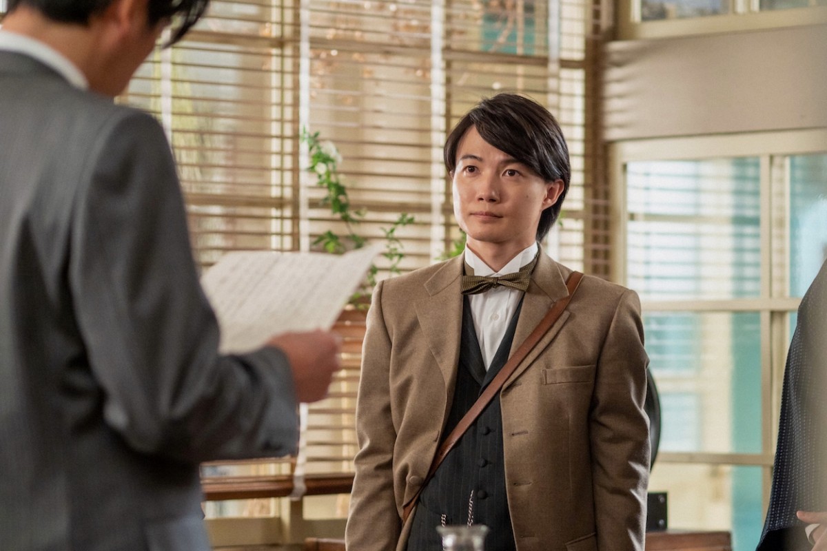 明日の『らんまん』“田邊教授”要潤、“万太郎”神木隆之介の植物標本に興味を示す