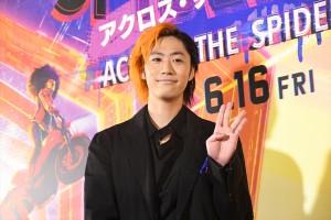 東海オンエア・てつや、『スパイダーマン：アクロス・ザ・スパイダーバース』日本最速試写会レッドカーペット・イベントに登場