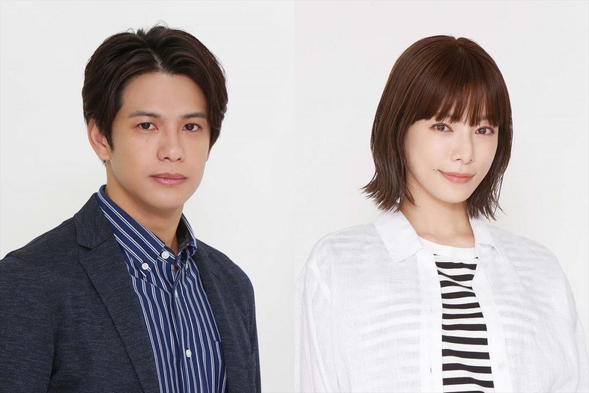 ドラマ『真夏のシンデレラ』に出演する(左から)森崎ウィン、桜井ユキ